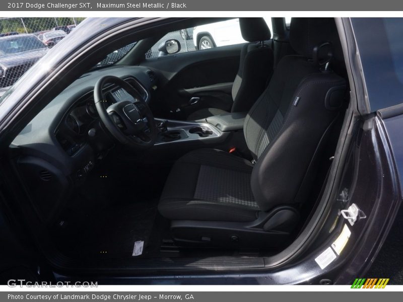Maximum Steel Metallic / Black 2017 Dodge Challenger SXT
