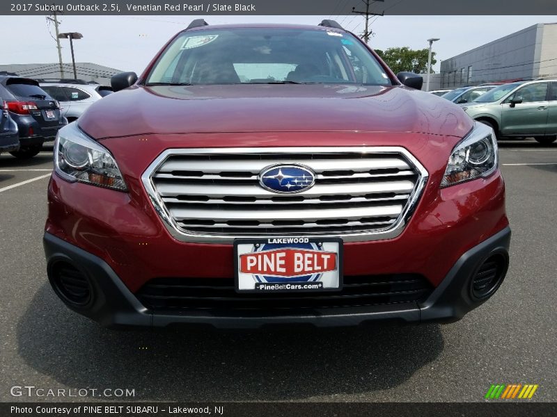 Venetian Red Pearl / Slate Black 2017 Subaru Outback 2.5i