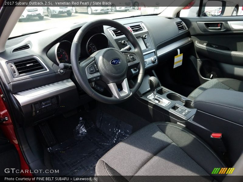 Venetian Red Pearl / Slate Black 2017 Subaru Outback 2.5i