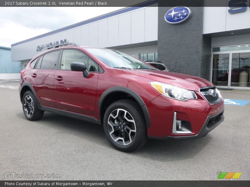 Venetian Red Pearl / Black 2017 Subaru Crosstrek 2.0i