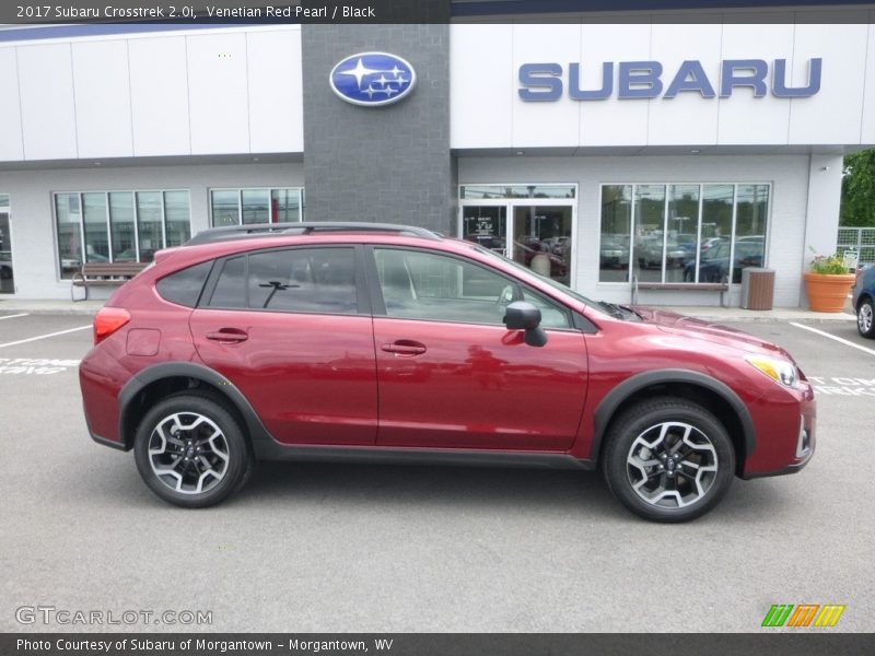 Venetian Red Pearl / Black 2017 Subaru Crosstrek 2.0i