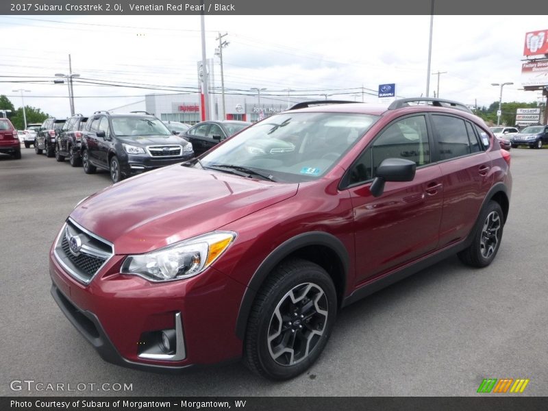 Venetian Red Pearl / Black 2017 Subaru Crosstrek 2.0i