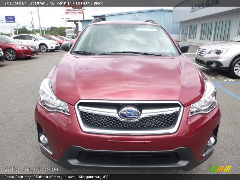 Venetian Red Pearl / Black 2017 Subaru Crosstrek 2.0i