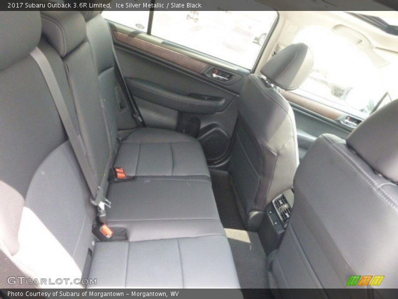 Ice Silver Metallic / Slate Black 2017 Subaru Outback 3.6R Limited