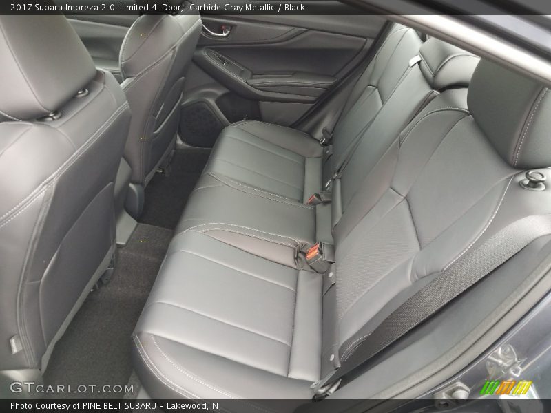 Carbide Gray Metallic / Black 2017 Subaru Impreza 2.0i Limited 4-Door