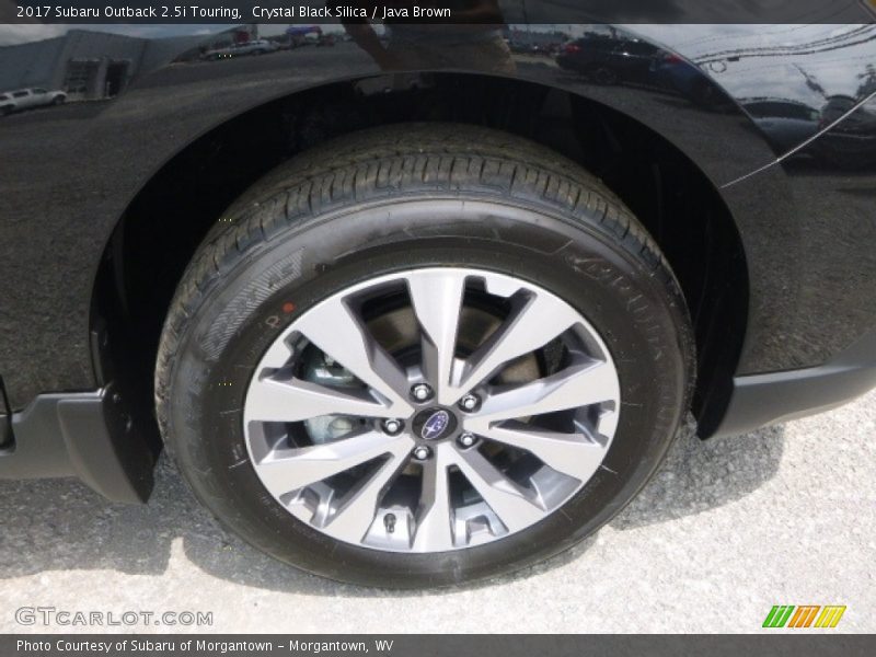 Crystal Black Silica / Java Brown 2017 Subaru Outback 2.5i Touring