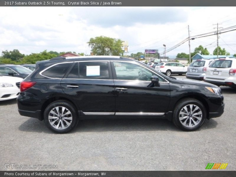 Crystal Black Silica / Java Brown 2017 Subaru Outback 2.5i Touring