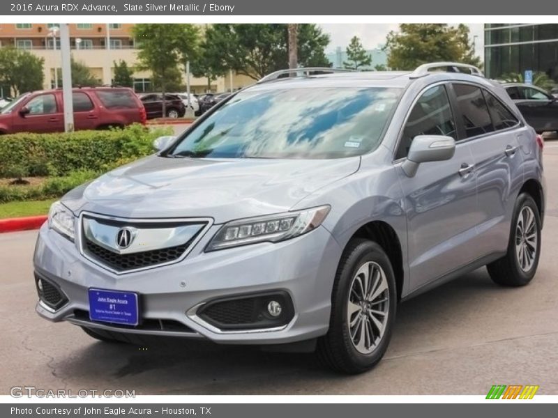 Slate Silver Metallic / Ebony 2016 Acura RDX Advance