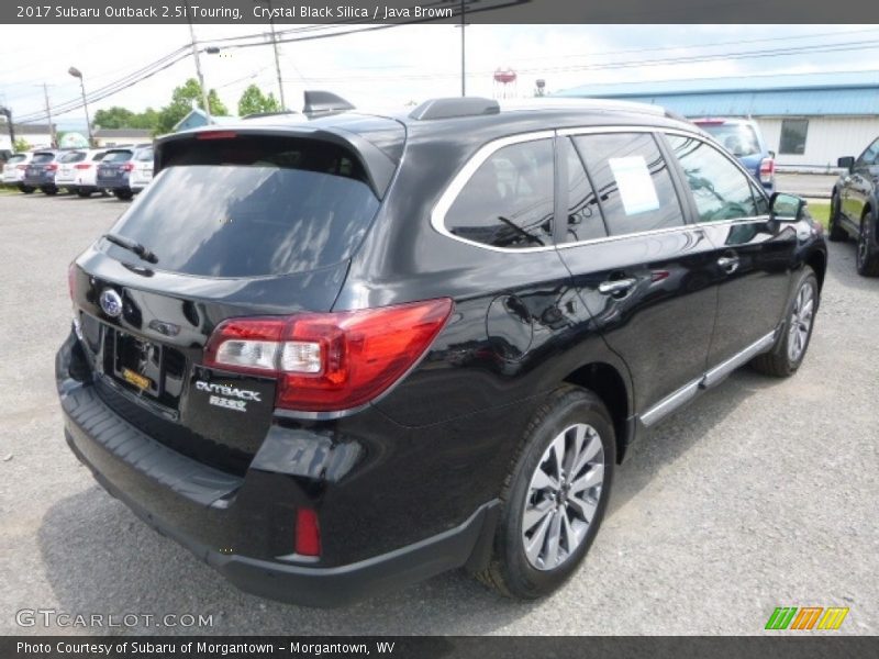 Crystal Black Silica / Java Brown 2017 Subaru Outback 2.5i Touring
