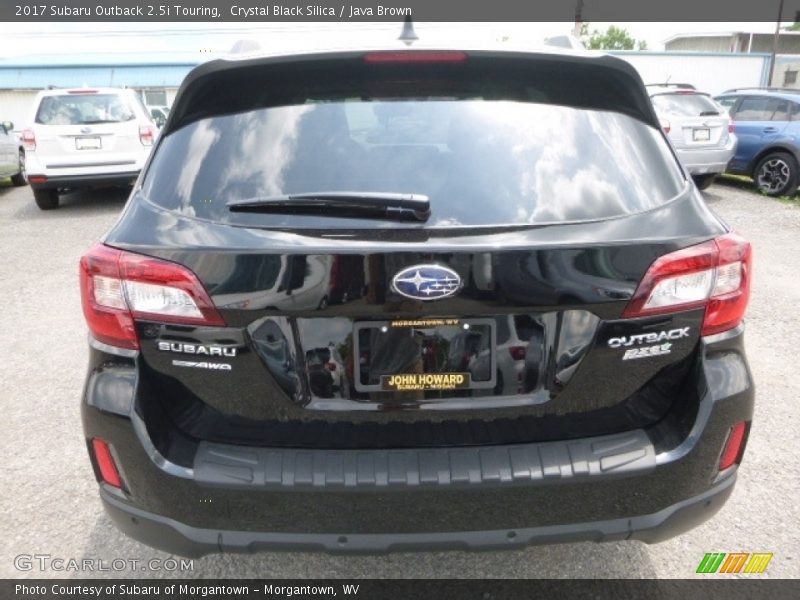 Crystal Black Silica / Java Brown 2017 Subaru Outback 2.5i Touring