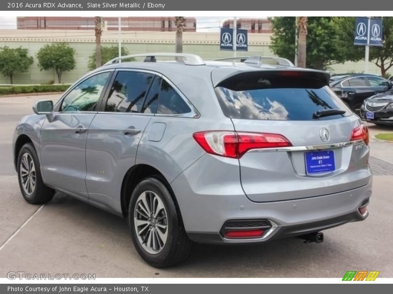 Slate Silver Metallic / Ebony 2016 Acura RDX Advance