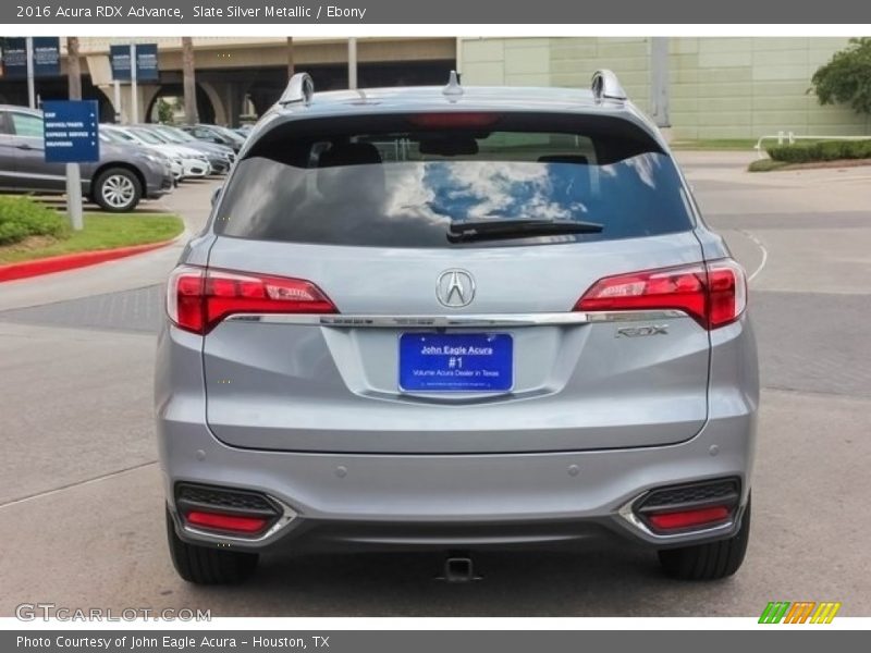 Slate Silver Metallic / Ebony 2016 Acura RDX Advance