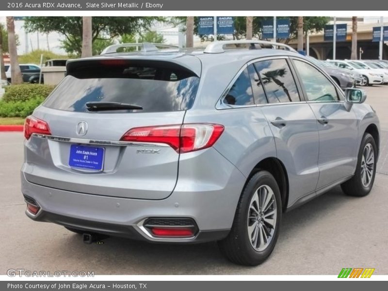 Slate Silver Metallic / Ebony 2016 Acura RDX Advance