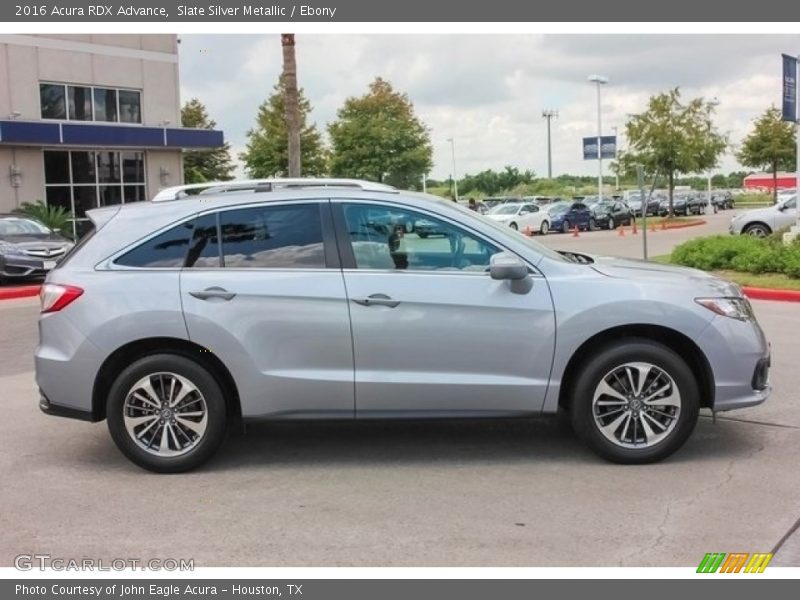 Slate Silver Metallic / Ebony 2016 Acura RDX Advance