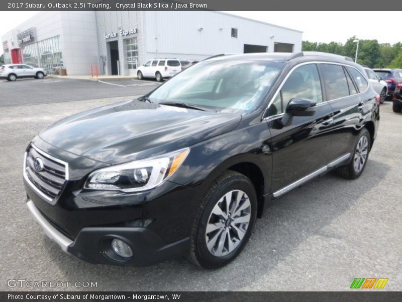 Crystal Black Silica / Java Brown 2017 Subaru Outback 2.5i Touring