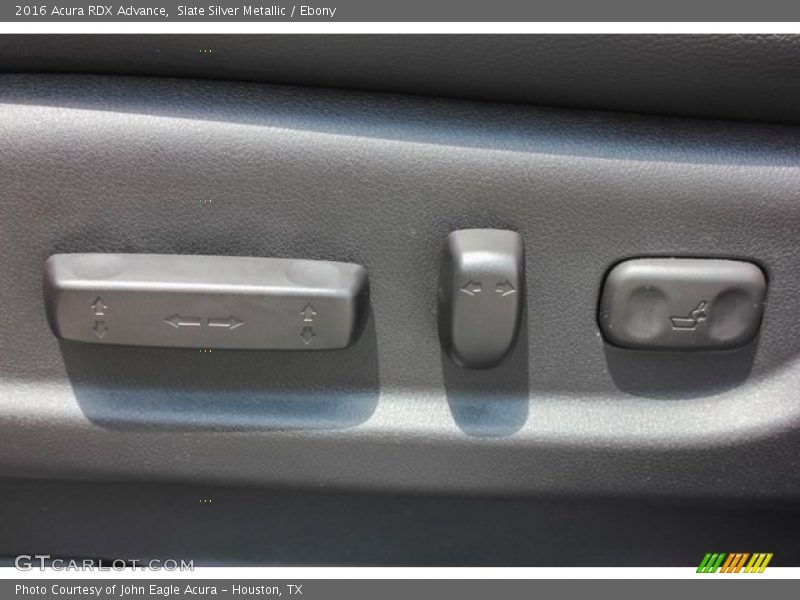 Slate Silver Metallic / Ebony 2016 Acura RDX Advance