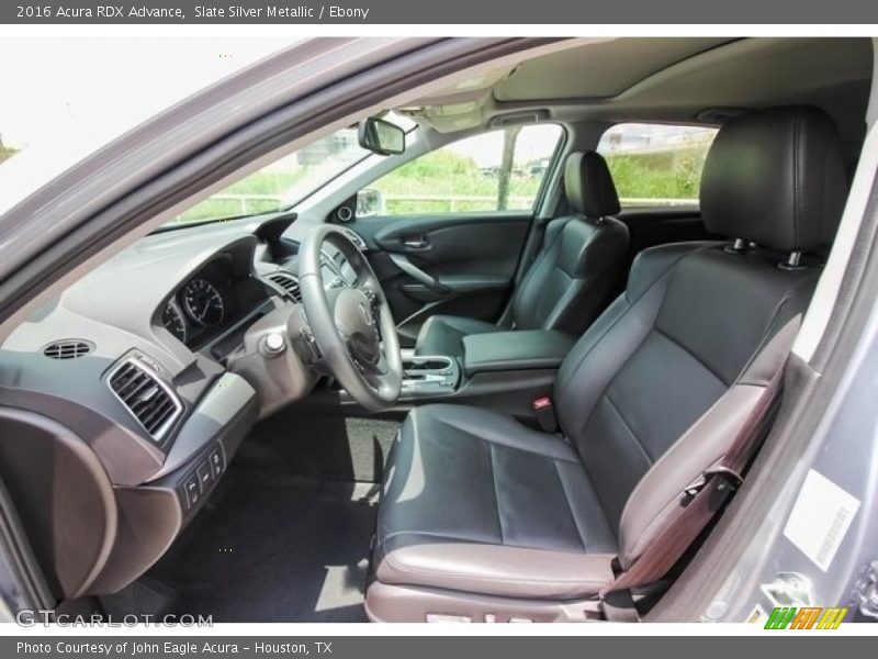 Slate Silver Metallic / Ebony 2016 Acura RDX Advance