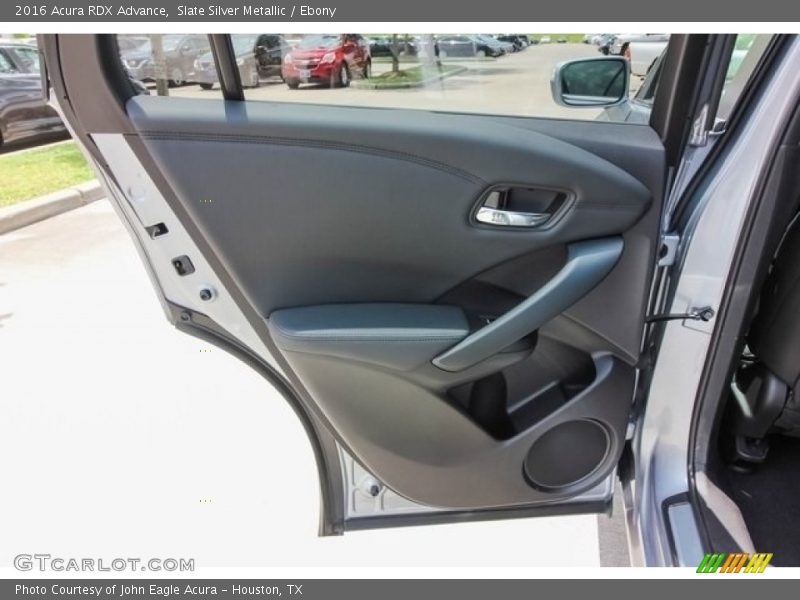 Slate Silver Metallic / Ebony 2016 Acura RDX Advance