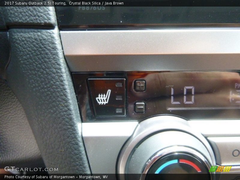 Crystal Black Silica / Java Brown 2017 Subaru Outback 2.5i Touring
