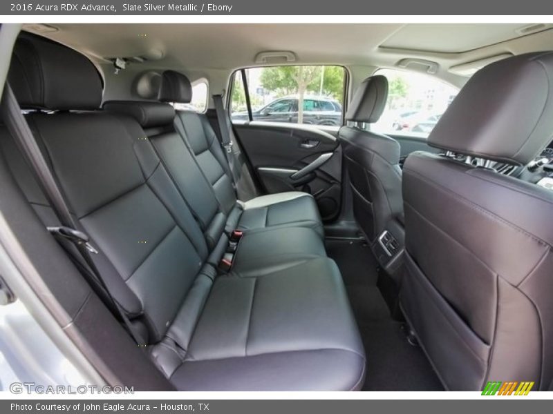 Slate Silver Metallic / Ebony 2016 Acura RDX Advance