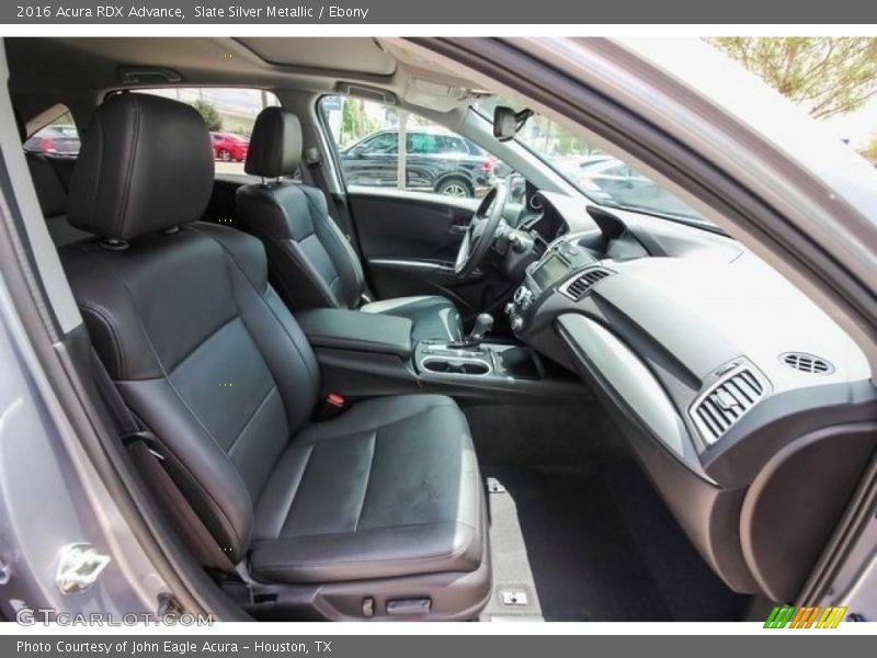 Slate Silver Metallic / Ebony 2016 Acura RDX Advance