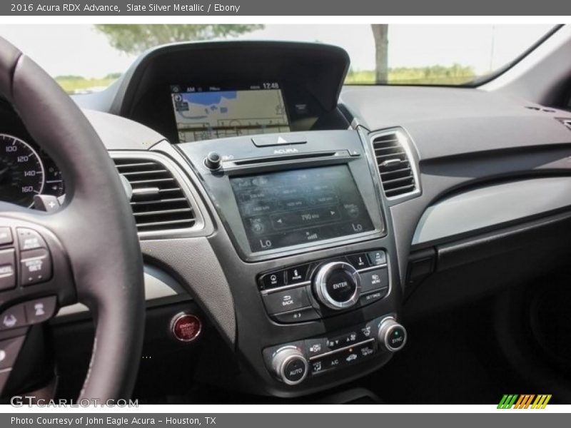 Slate Silver Metallic / Ebony 2016 Acura RDX Advance
