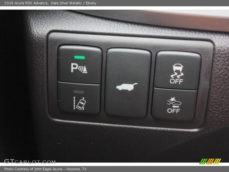 Slate Silver Metallic / Ebony 2016 Acura RDX Advance