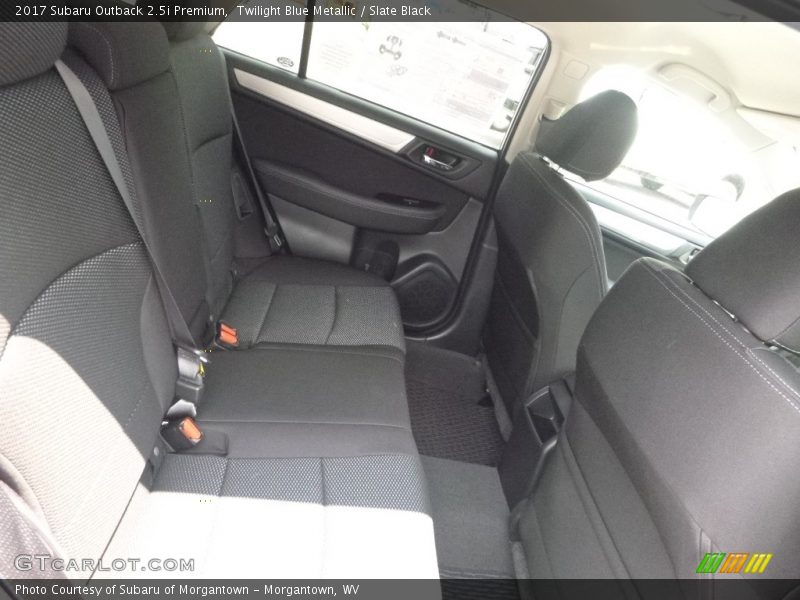 Twilight Blue Metallic / Slate Black 2017 Subaru Outback 2.5i Premium