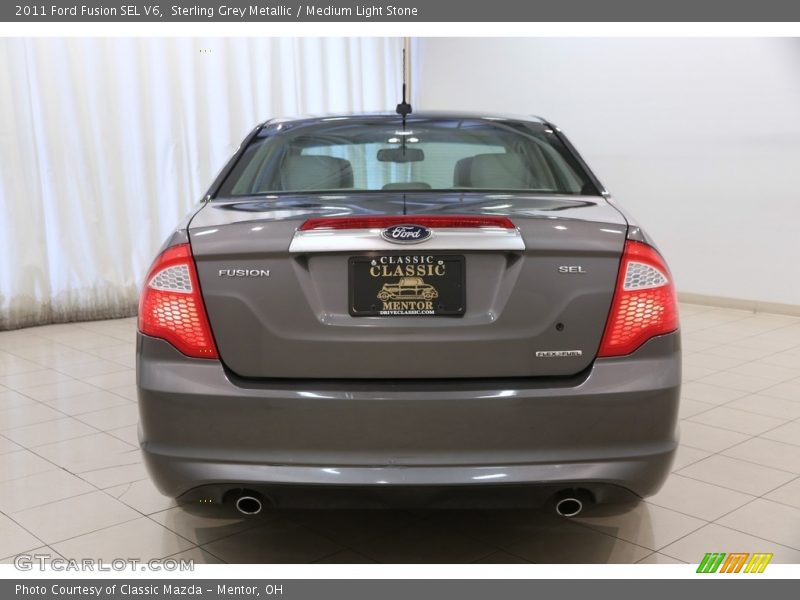 Sterling Grey Metallic / Medium Light Stone 2011 Ford Fusion SEL V6