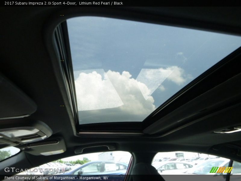 Lithium Red Pearl / Black 2017 Subaru Impreza 2.0i Sport 4-Door