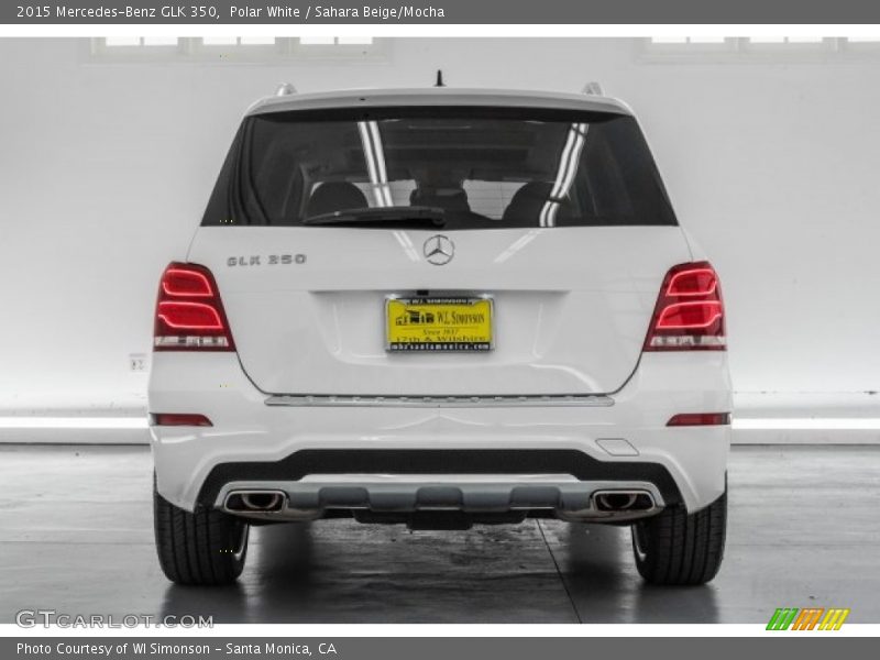 Polar White / Sahara Beige/Mocha 2015 Mercedes-Benz GLK 350