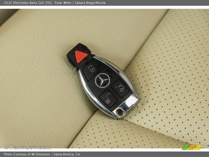 Polar White / Sahara Beige/Mocha 2015 Mercedes-Benz GLK 350