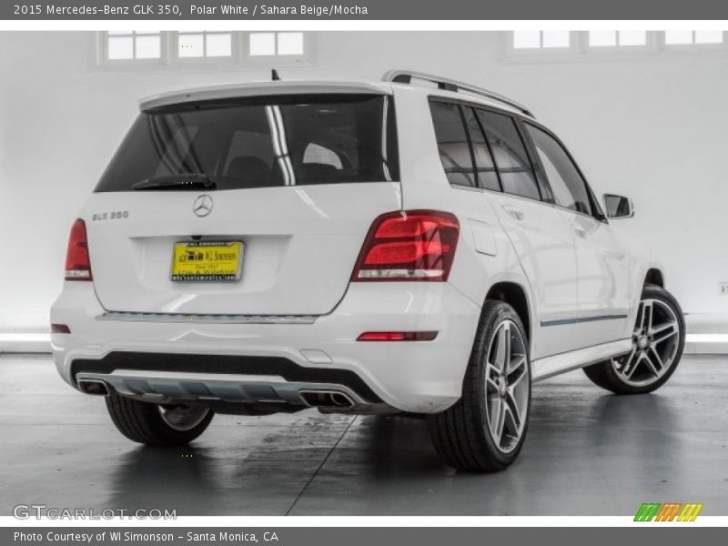Polar White / Sahara Beige/Mocha 2015 Mercedes-Benz GLK 350