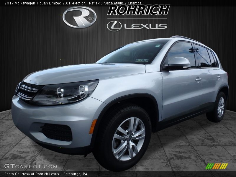 Reflex Silver Metallic / Charcoal 2017 Volkswagen Tiguan Limited 2.0T 4Motion