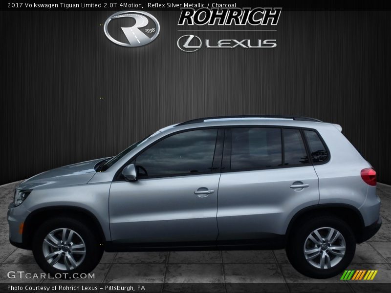Reflex Silver Metallic / Charcoal 2017 Volkswagen Tiguan Limited 2.0T 4Motion