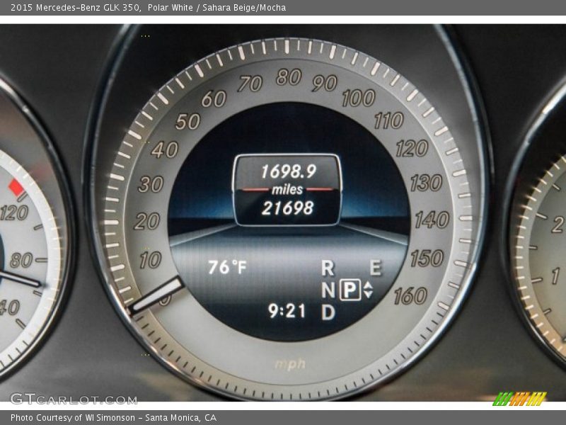 Polar White / Sahara Beige/Mocha 2015 Mercedes-Benz GLK 350