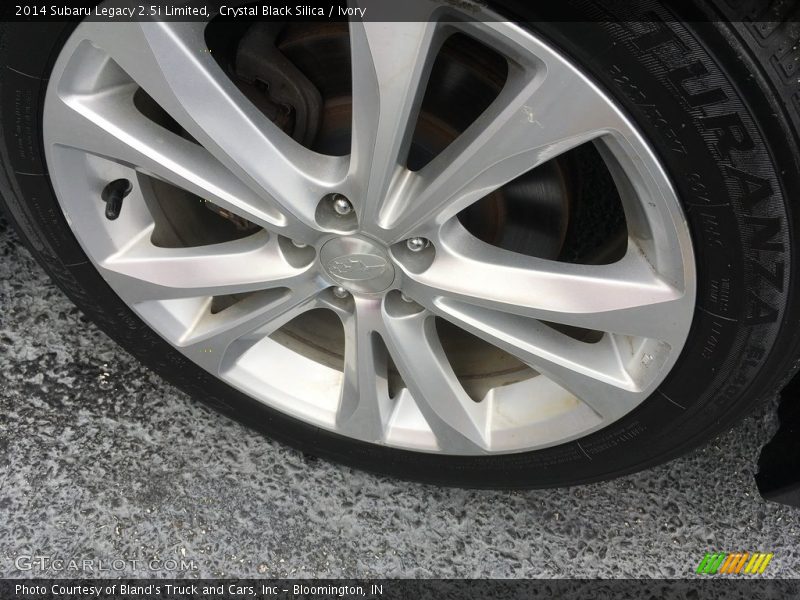 Crystal Black Silica / Ivory 2014 Subaru Legacy 2.5i Limited
