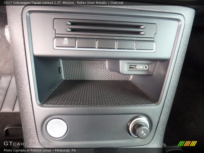 Reflex Silver Metallic / Charcoal 2017 Volkswagen Tiguan Limited 2.0T 4Motion