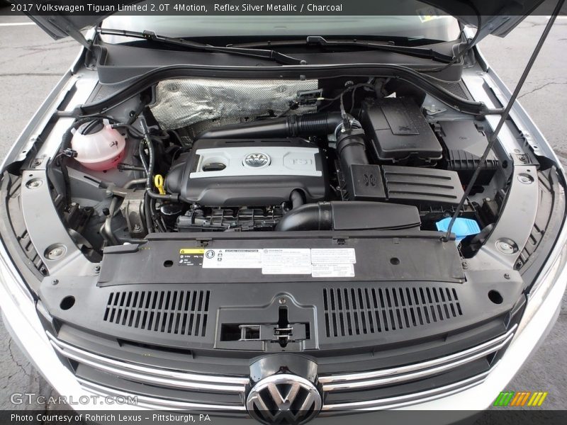  2017 Tiguan Limited 2.0T 4Motion Engine - 2.0 Liter TSI Turbocharged DOHC 16-Valve VVT 4 Cylinder