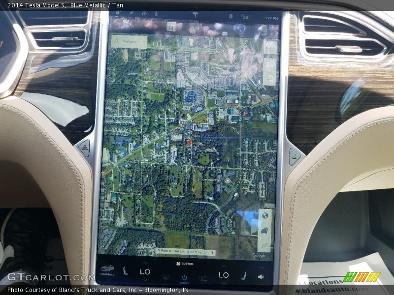 Navigation of 2014 Model S 