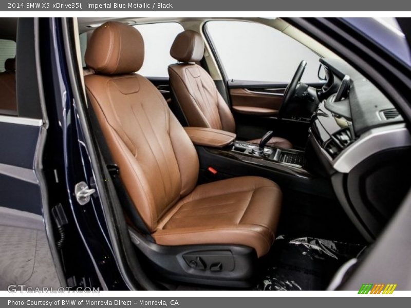 Imperial Blue Metallic / Black 2014 BMW X5 xDrive35i