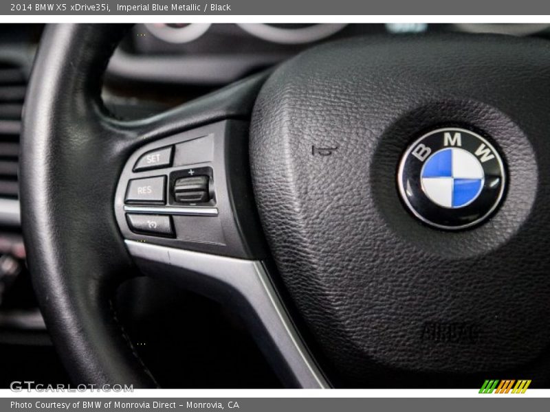 Imperial Blue Metallic / Black 2014 BMW X5 xDrive35i