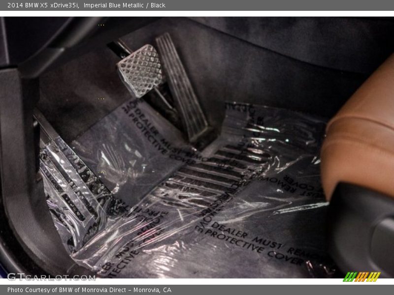 Imperial Blue Metallic / Black 2014 BMW X5 xDrive35i