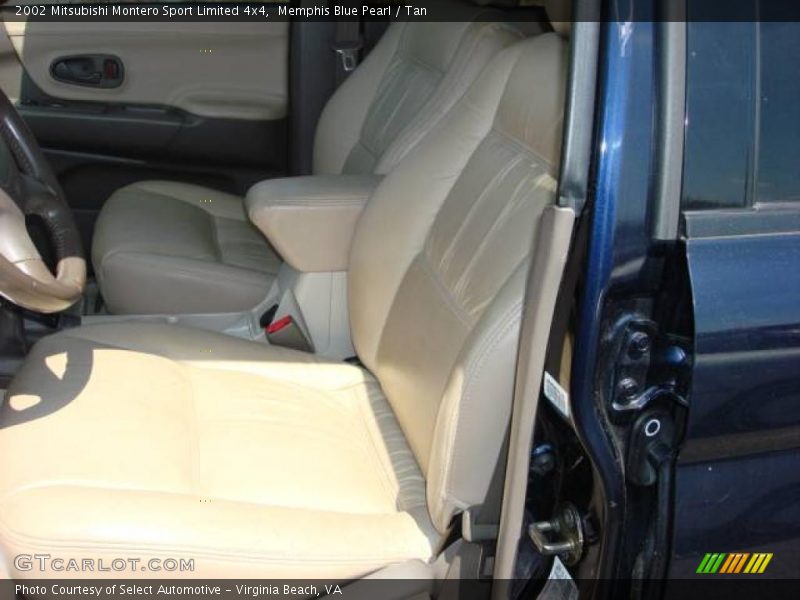Memphis Blue Pearl / Tan 2002 Mitsubishi Montero Sport Limited 4x4