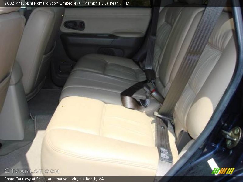 Memphis Blue Pearl / Tan 2002 Mitsubishi Montero Sport Limited 4x4
