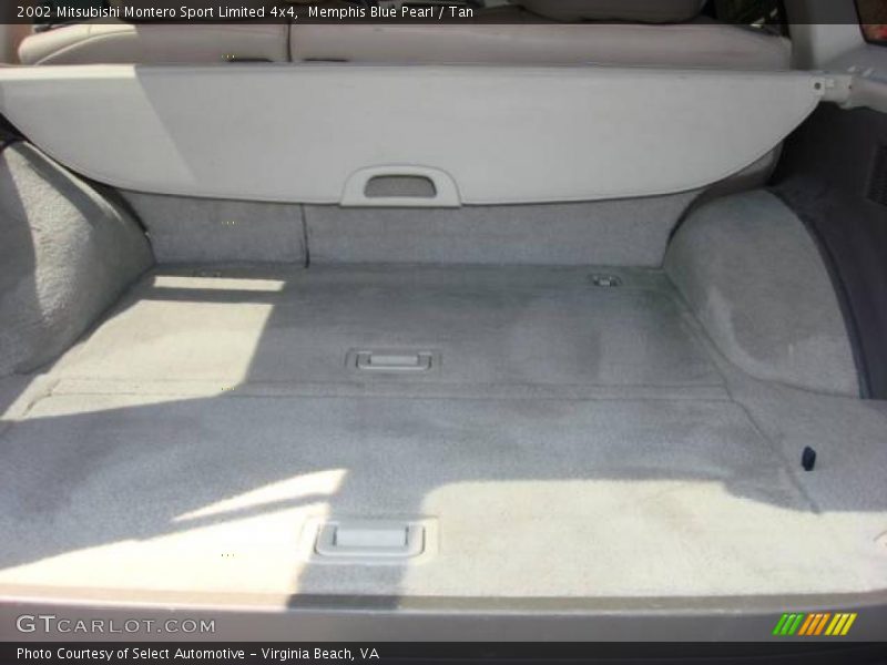 Memphis Blue Pearl / Tan 2002 Mitsubishi Montero Sport Limited 4x4