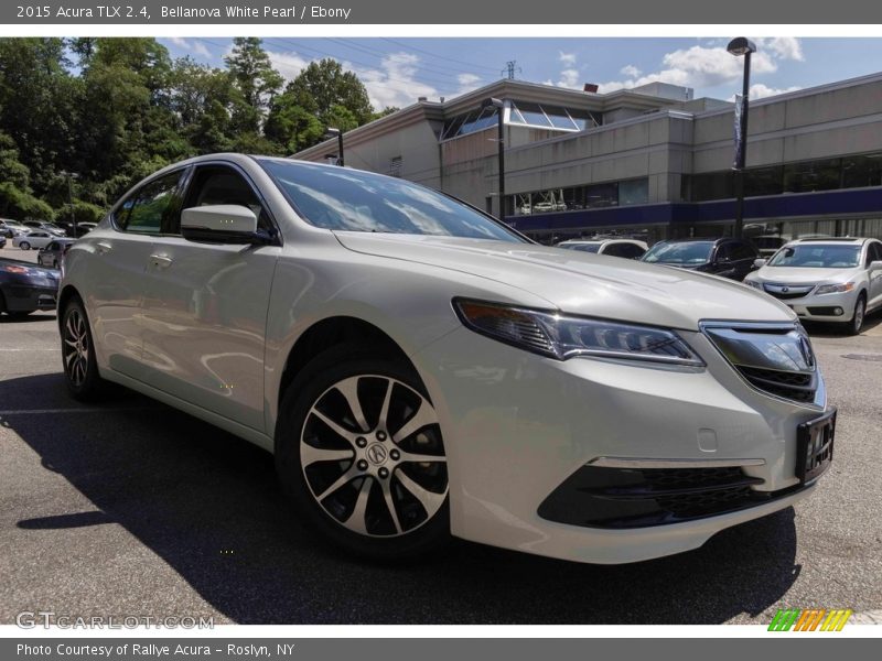 Bellanova White Pearl / Ebony 2015 Acura TLX 2.4