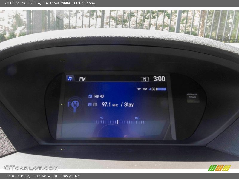 Bellanova White Pearl / Ebony 2015 Acura TLX 2.4