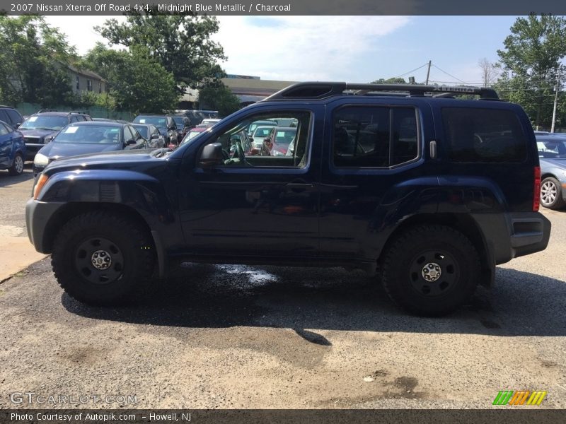 Midnight Blue Metallic / Charcoal 2007 Nissan Xterra Off Road 4x4