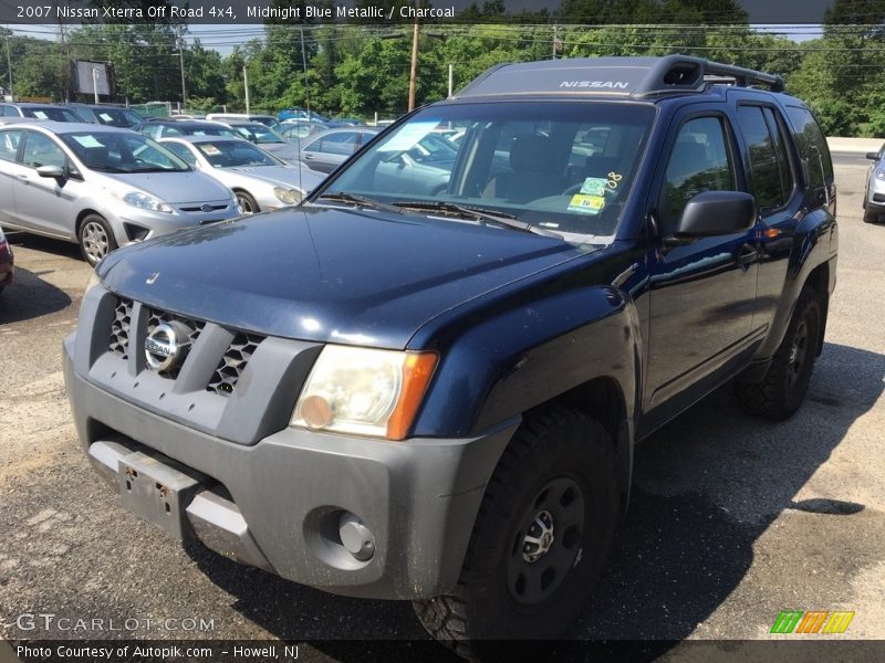 Midnight Blue Metallic / Charcoal 2007 Nissan Xterra Off Road 4x4